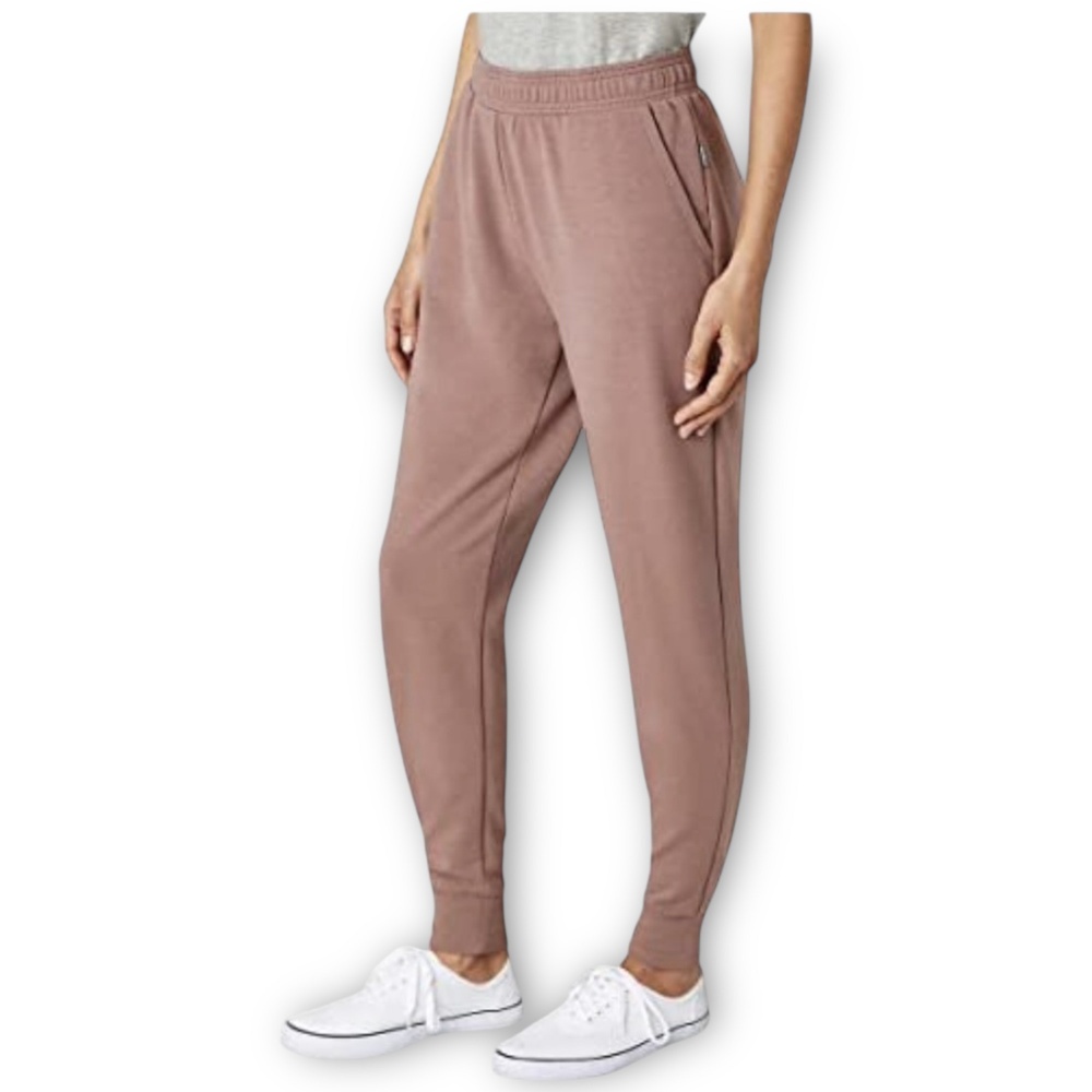 NWT Eddie Bauer Fleece Jogger 2-Pack Small Twilight Mauve / Night Shadow - Picture 7 of 8